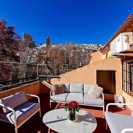 אלקלה דל חוקאר Apartamentos Los Robles מראה חיצוני תמונה